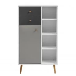 Schildmeyer Colonne de salle de bain Jonte I - Gris clair / Anthracite -Meubles de salle de bain Soldes 2022 1000221680 201006 16153000005 DETAILS P000000001000221680