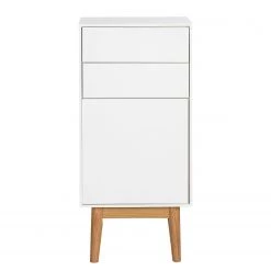 Mørteens Meuble bas Lindholm I - Partiellement en chêne massif - Blanc -Meubles de salle de bain Soldes 2022 1000223356 210322 08264300002 DETAILS P000000001000223356