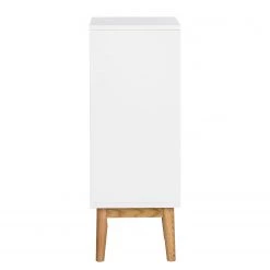 Mørteens Meuble bas Lindholm I - Partiellement en chêne massif - Blanc -Meubles de salle de bain Soldes 2022 1000223356 210322 08264400003 DETAILS P000000001000223356