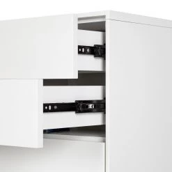 Mørteens Meuble bas Lindholm I - Partiellement en chêne massif - Blanc -Meubles de salle de bain Soldes 2022 1000223356 210322 08264800006 DETAILS P000000001000223356