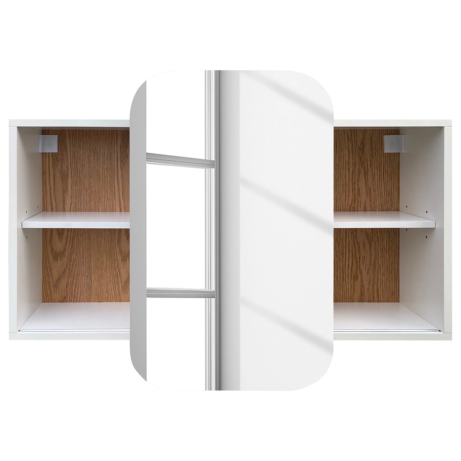 Mørteens Armoire de toilette Lindholm I - Blanc 6 Mørteens Armoire de toilette Lindholm I - Blanc – Image 4