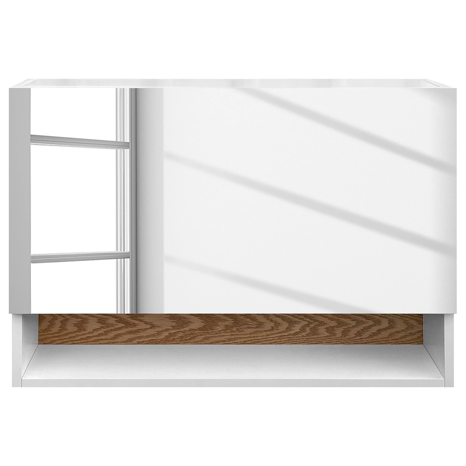 Mørteens Armoire de toilette Lindholm II - Blanc 6 Mørteens Armoire de toilette Lindholm II - Blanc – Image 4