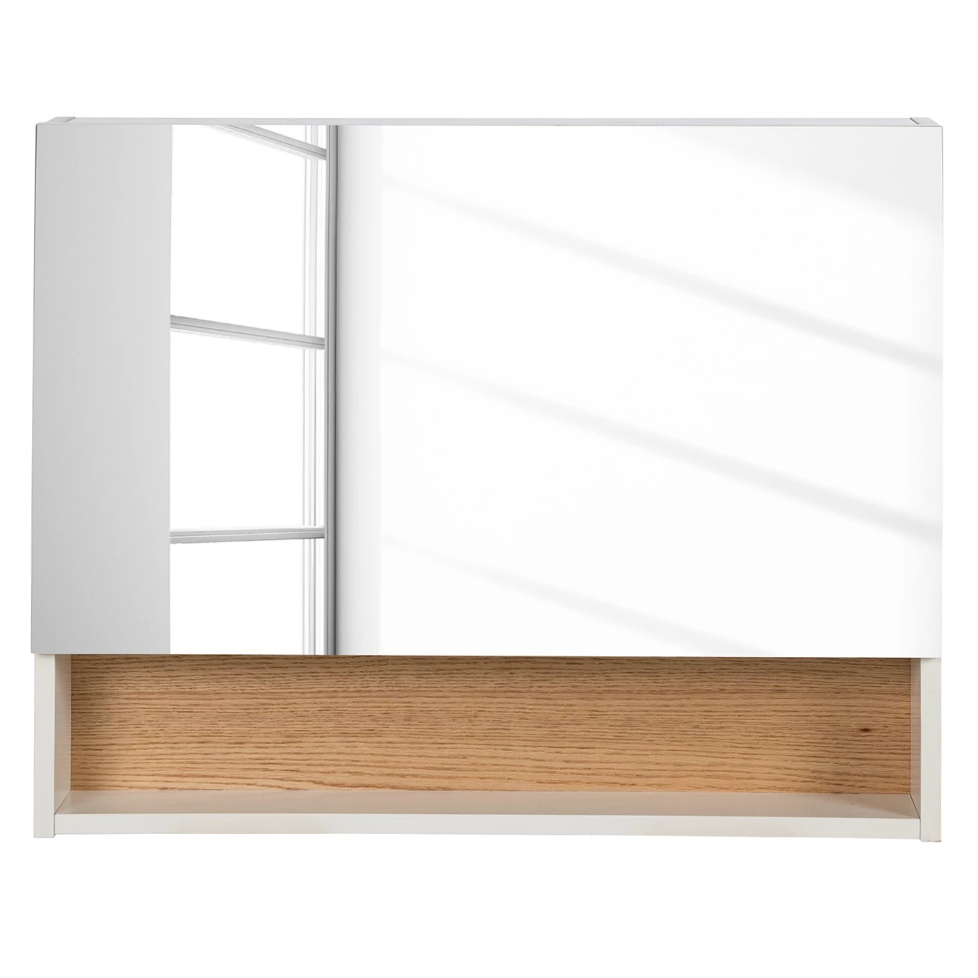 Mørteens Armoire de toilette Lindholm II - Blanc 7 Mørteens Armoire de toilette Lindholm II - Blanc – Image 5