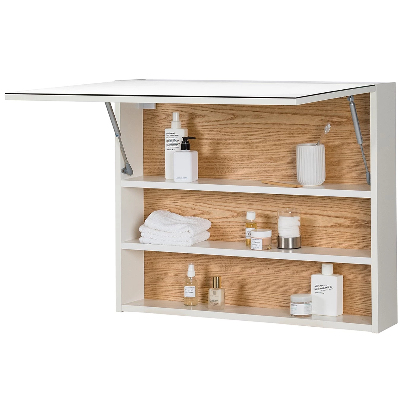 Mørteens Armoire de toilette Lindholm II - Blanc 9 Mørteens Armoire de toilette Lindholm II - Blanc – Image 7