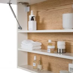 Mørteens Armoire de toilette Lindholm II - Blanc 23 Mørteens Armoire de toilette Lindholm II - Blanc -Meubles de salle de bain Soldes 2022 1000223392 210318 13095500005 DETAILS P000000001000223392