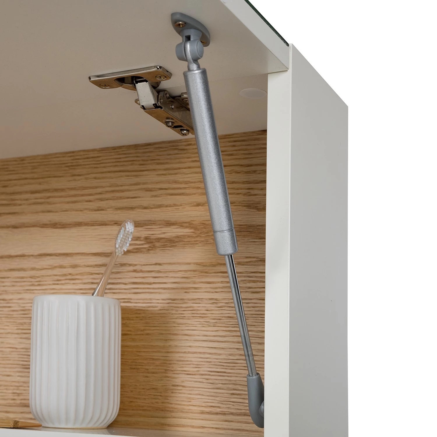 Mørteens Armoire de toilette Lindholm II - Blanc 14 Mørteens Armoire de toilette Lindholm II - Blanc – Image 12