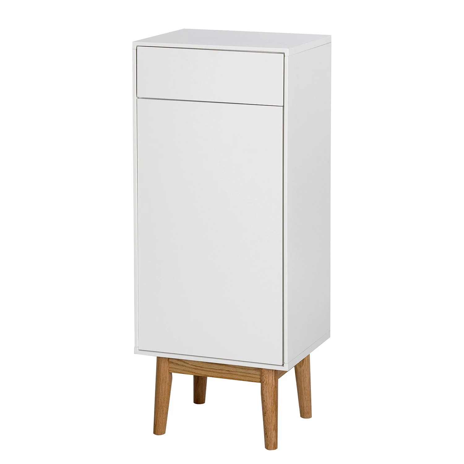 Mørteens Meuble bas Lindholm II - Partiellement en chêne massif - Blanc 3 Mørteens Meuble bas Lindholm II - Partiellement en chêne massif - Blanc
