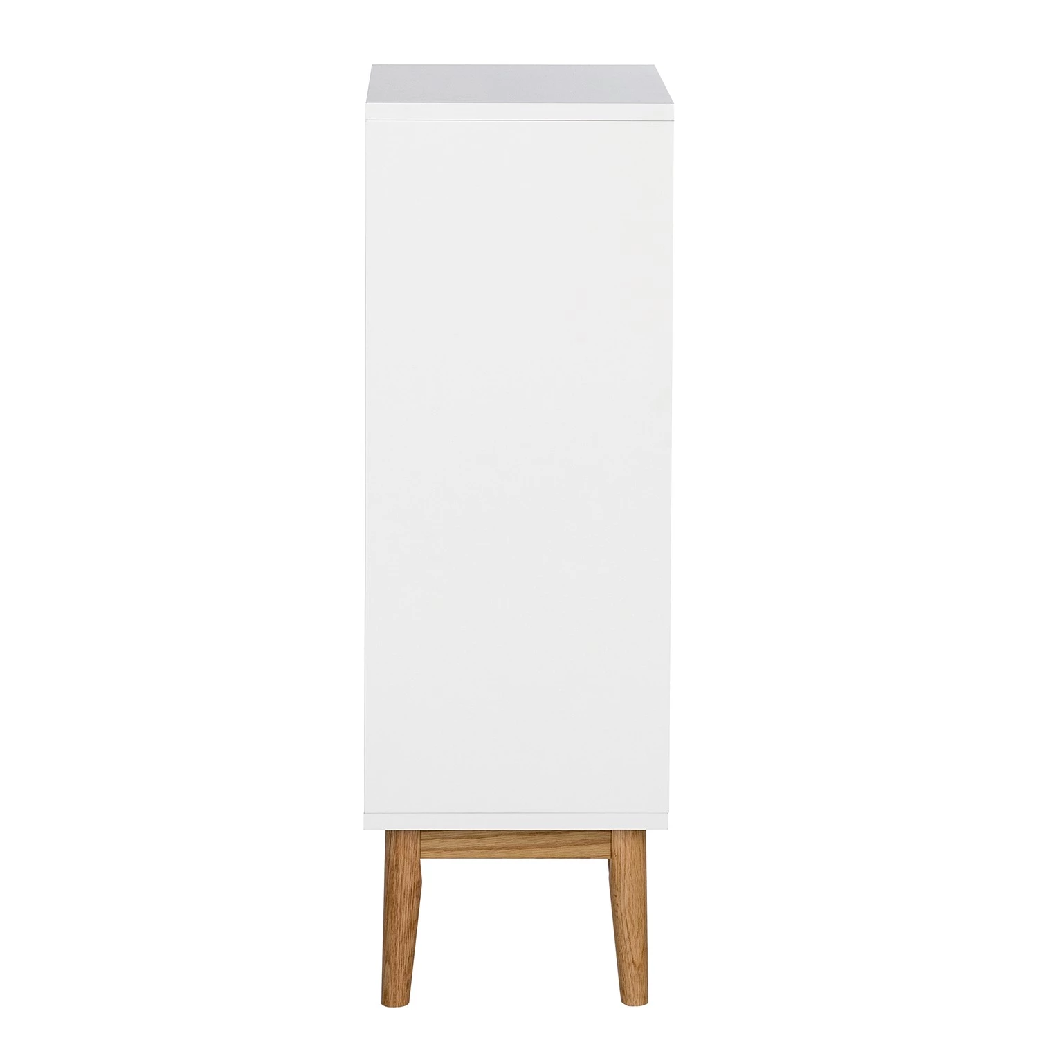 Mørteens Meuble bas Lindholm II - Partiellement en chêne massif - Blanc 7 Mørteens Meuble bas Lindholm II - Partiellement en chêne massif - Blanc – Image 5