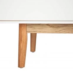 Mørteens Meuble sous lavabo Lindholm - Partiellement en chêne massif - Blanc -Meubles de salle de bain Soldes 2022 1000223396 220317 037 DETAILS P000000001000223396