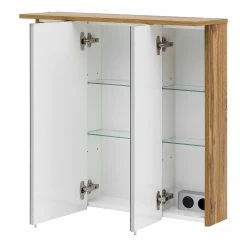 Schildmeyer Salle de bain Carlos IV (2 éléments) - Éclairage inclus - Imitation chêne rustique -Meubles de salle de bain Soldes 2022 1000224863 201006 16223900025 DETAILS P000000001000224863