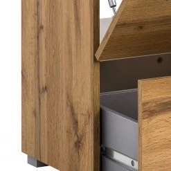 Schildmeyer Salle de bain Carlos III (2 éléments) - Éclairage inclus - Imitation chêne rustique -Meubles de salle de bain Soldes 2022 1000224868 201006 16224200050 DETAILS P000000001000224868