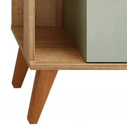 Pelipal Meuble bas Quickset 963 - Sauge / Imitation chêne Riviera -Meubles de salle de bain Soldes 2022 1000225830 201016 14350200016 DETAILS P000000001000225830