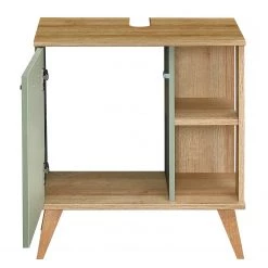 Pelipal Meuble sous lavabo Quickset 963 - Sauge / Imitation chêne Riviera 18 Pelipal Meuble sous lavabo Quickset 963 - Sauge / Imitation chêne Riviera -Meubles de salle de bain Soldes 2022 1000225831 201016 14350500023 DETAILS P000000001000225831