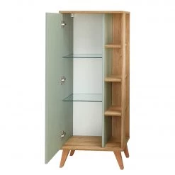 Pelipal Armoire midi Quickset 963 - Sauge / Imitation chêne Riviera 18 Pelipal Armoire midi Quickset 963 - Sauge / Imitation chêne Riviera -Meubles de salle de bain Soldes 2022 1000225842 201016 14351900061 DETAILS P000000001000225842