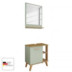 Pelipal Salle de bain Salvie I (2 éléments) - Avec éclairage - Sauge / Imitation chêne Riviera -Meubles de salle de bain Soldes 2022 1000225852 201016 14353000088 ICON DETAILS P000000001000225852 icon seal