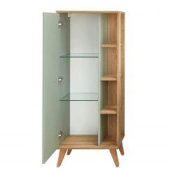 Pelipal Salle de bain Salvie V (5 éléments) - Avec éclairage - Sauge / Imitation chêne Riviera -Meubles de salle de bain Soldes 2022 1000225854 201016 14354000131 DETAILS P000000001000225854