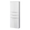 Fackelmann Armoire colonne Kara - Blanc -Meubles de salle de bain Soldes 2022 1000225899 200924 12084000019 IMAGE P000000001000225899