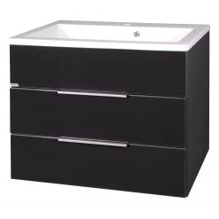 Fackelmann Meuble avec vasque Kara I - Anthracite