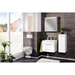 Fackelmann Meuble bas Clever - Blanc brillant -Meubles de salle de bain Soldes 2022 1000226196 200930 14054200007 MOOD DETAILS P000000001000226196 mood