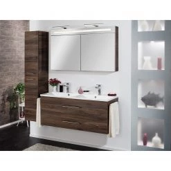 Fackelmann Armoire de toilette Clever III - Imitation orme foncé 12 Fackelmann Armoire de toilette Clever III - Imitation orme foncé -Meubles de salle de bain Soldes 2022 1000226223 200930 14073600104 MOOD DETAILS P000000001000226223 mood