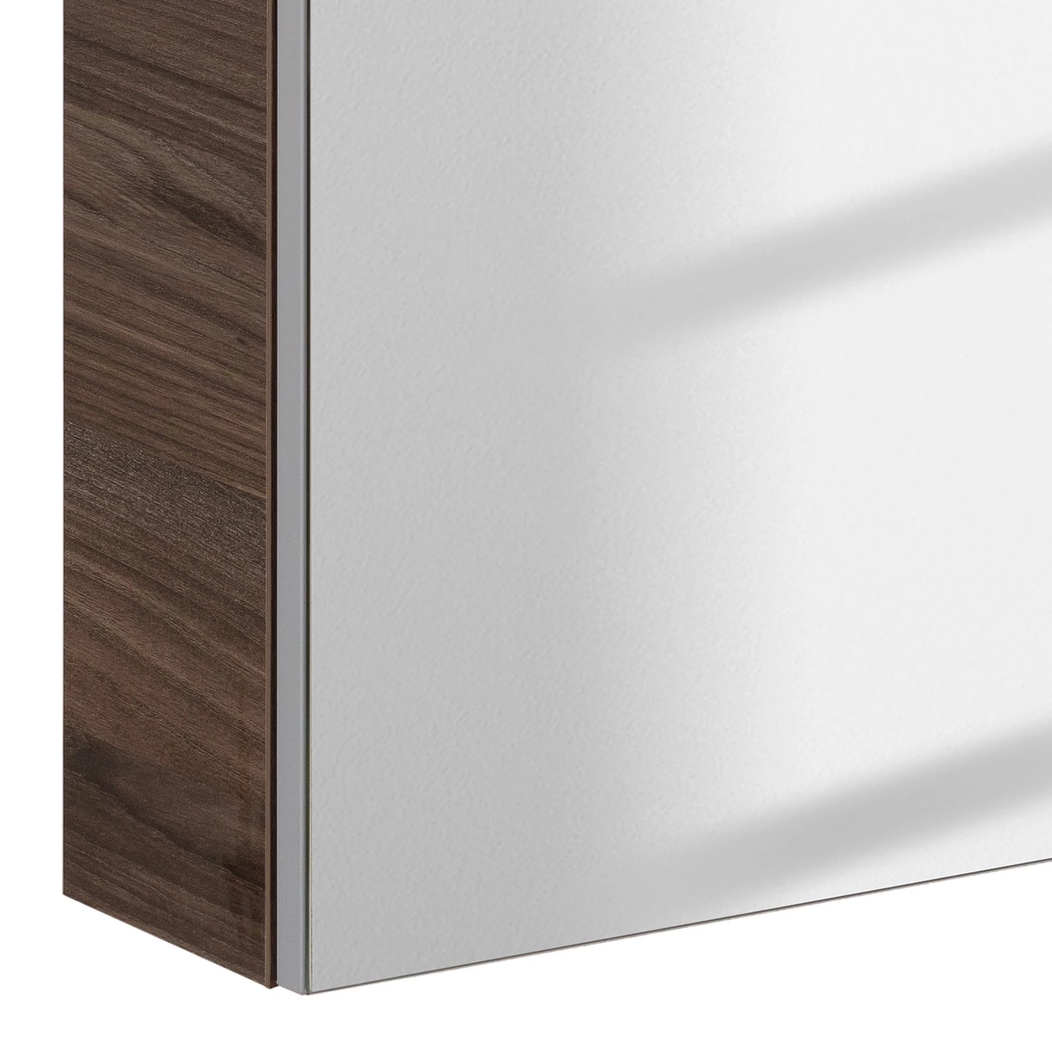 Fackelmann Armoire de toilette Clever III - Imitation orme foncé 6 Fackelmann Armoire de toilette Clever III - Imitation orme foncé – Image 4