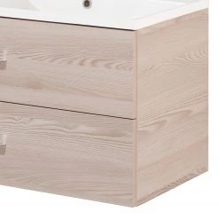 Fackelmann Meuble double vasque Clever - Imitation frêne -Meubles de salle de bain Soldes 2022 1000226244 200930 14091900202 DETAILS P000000001000226244