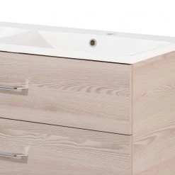 Fackelmann Meuble double vasque Clever - Imitation frêne -Meubles de salle de bain Soldes 2022 1000226244 200930 14092100203 DETAILS P000000001000226244