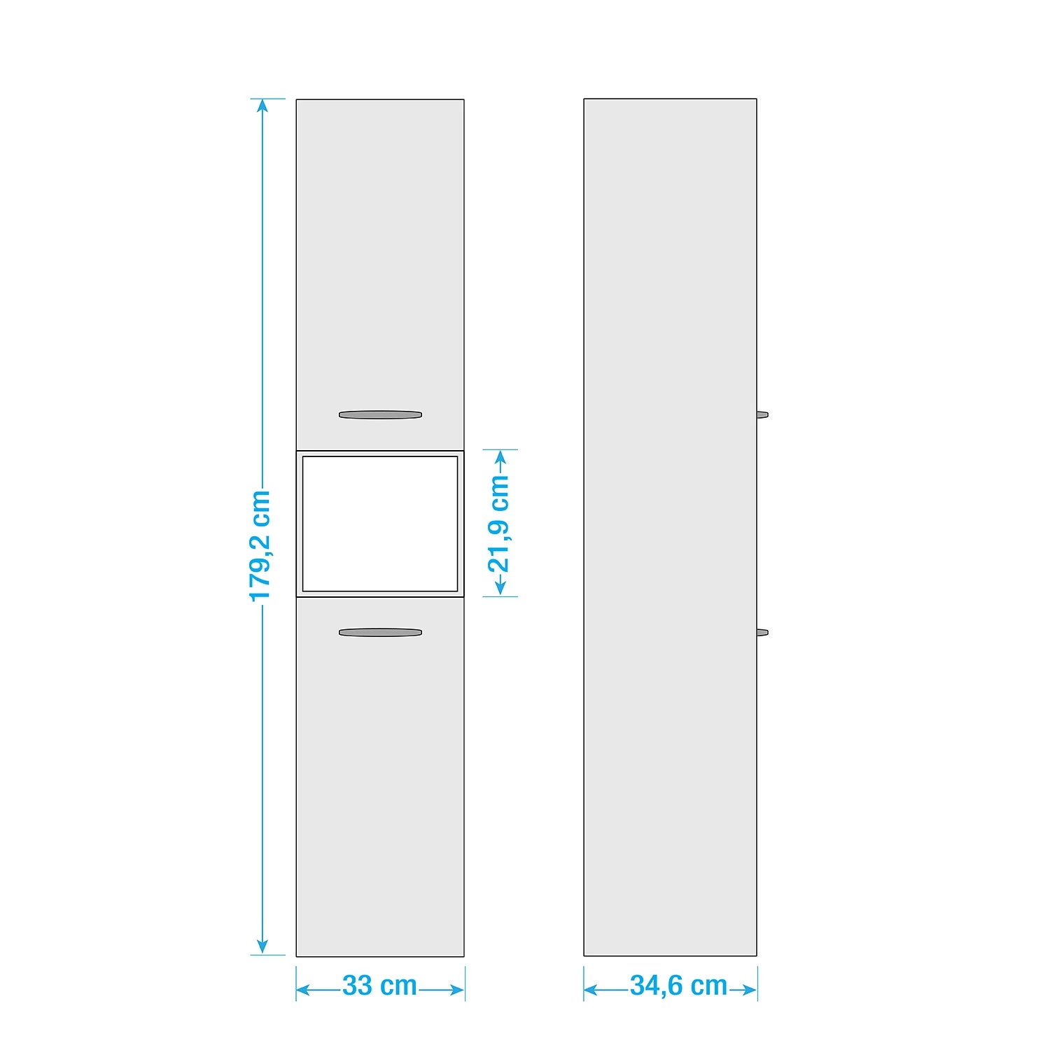 Optifit Colonne de salle de bain Luspa I - Blanc 8 Optifit Colonne de salle de bain Luspa I - Blanc – Image 6