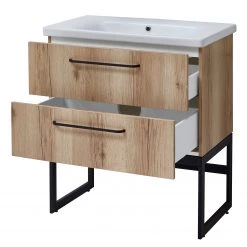 Optifit Meuble avec vasque Luspa - Imitation chêne sauvage -Meubles de salle de bain Soldes 2022 1000226313 200929 13281300062 DETAILS P000000001000226313