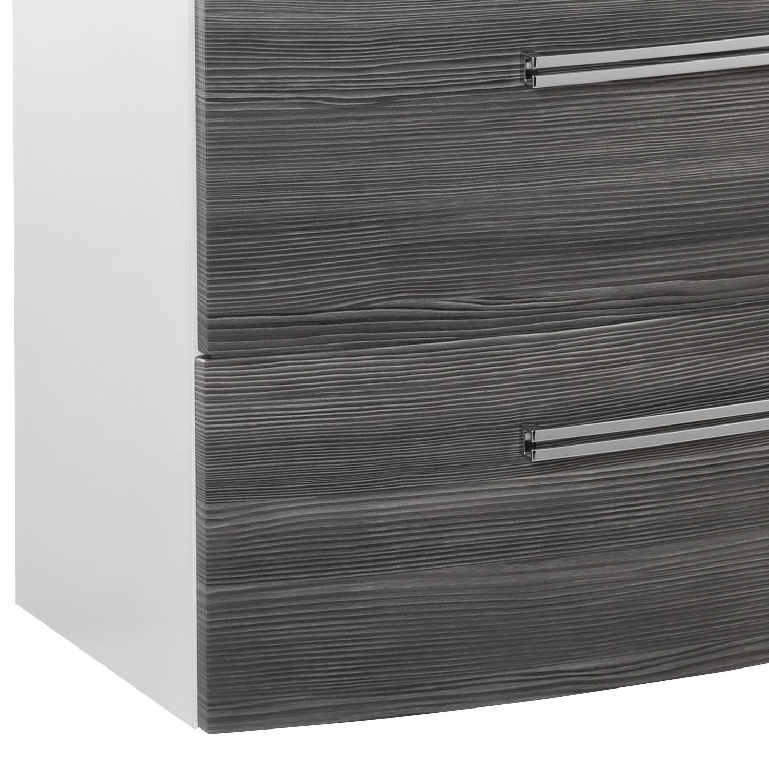 Fackelmann Meuble avec vasque Lugano IV - Imitation pin parasol anthracite / Blanc 7 Fackelmann Meuble avec vasque Lugano IV - Imitation pin parasol anthracite / Blanc – Image 5