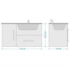 Fackelmann Meuble avec vasque Lugano IV - Imitation pin parasol anthracite / Blanc 15 Fackelmann Meuble avec vasque Lugano IV - Imitation pin parasol anthracite / Blanc -Meubles de salle de bain Soldes 2022 1000227112 211105 1235020000508 SKETCH DETAILS P000000001000227112 sketch