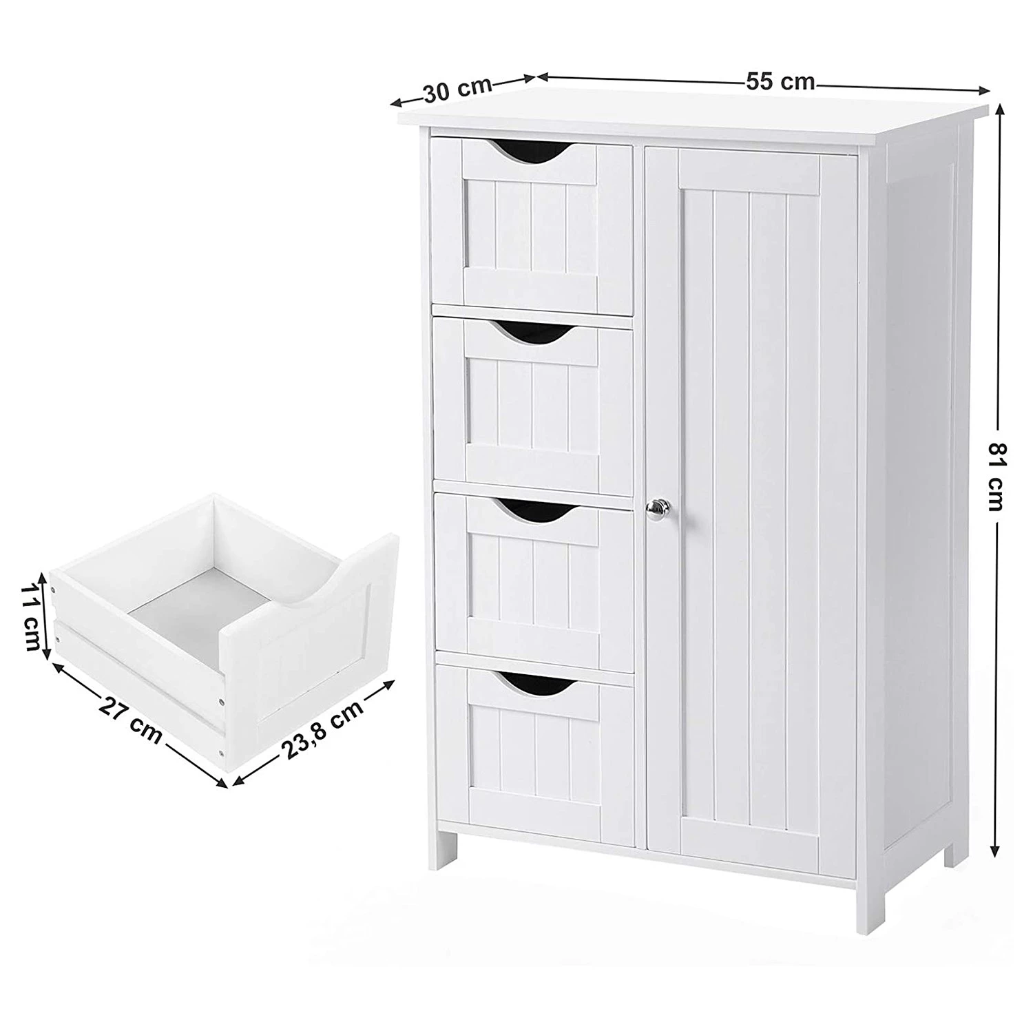 Ridgevalley Meuble haut Storberg IV - Blanc 10 Ridgevalley Meuble haut Storberg IV - Blanc – Image 8