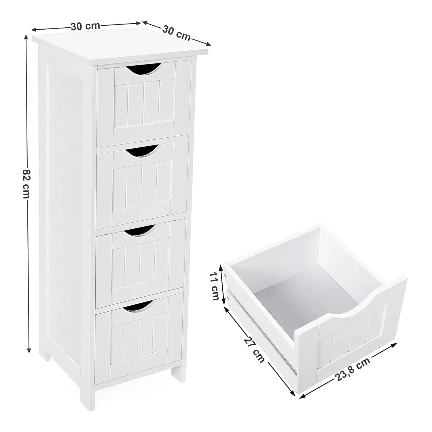 Ridgevalley Meuble bas Storberg I - Blanc 9 Ridgevalley Meuble bas Storberg I - Blanc – Image 7