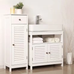 Ridgevalley Meuble sous lavabo Kontio - Blanc -Meubles de salle de bain Soldes 2022 1000227280 201007 14054100131 MOOD DETAILS P000000001000227280 mood