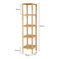 Norrwood Étagère de salle de bain Venture - Bambou massif -Meubles de salle de bain Soldes 2022 1000227290 201007 14070900211 SKETCH DETAILS P000000001000227290 sketch