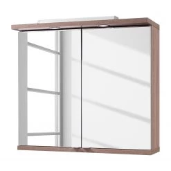 Loftscape Armoire de toilette Brodda - Avec éclairage - Imitation chêne de Sonoma