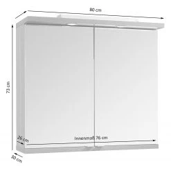 Loftscape Salle de bain Brodda I (2 éléments) - Avec éclairage - Blanc brillant 14 Loftscape Salle de bain Brodda I (2 éléments) - Avec éclairage - Blanc brillant -Meubles de salle de bain Soldes 2022 1000227895 201021 14275200128 SKETCH DETAILS P000000001000227895 sketch