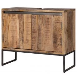 Wolf-Möbel Meuble sous lavabo Marble - Manguier massif