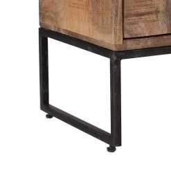 Wolf-Möbel Meuble bas Marble II - Manguier massif - Manguier / Marbre blanc -Meubles de salle de bain Soldes 2022 1000229522 210622 11145600001 DETAILS P000000001000229522