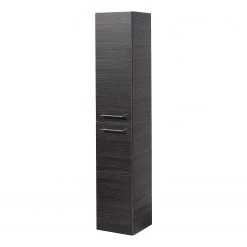 Fackelmann Armoire colonne Perfekt - Imitation chêne foncé