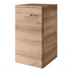 Fackelmann Armoire basse Milano I - Imitation chêne noueux