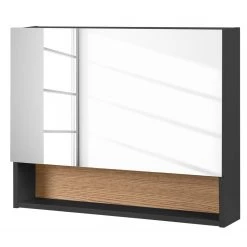 Mørteens Armoire de toilette Lindholm II - Gris mat