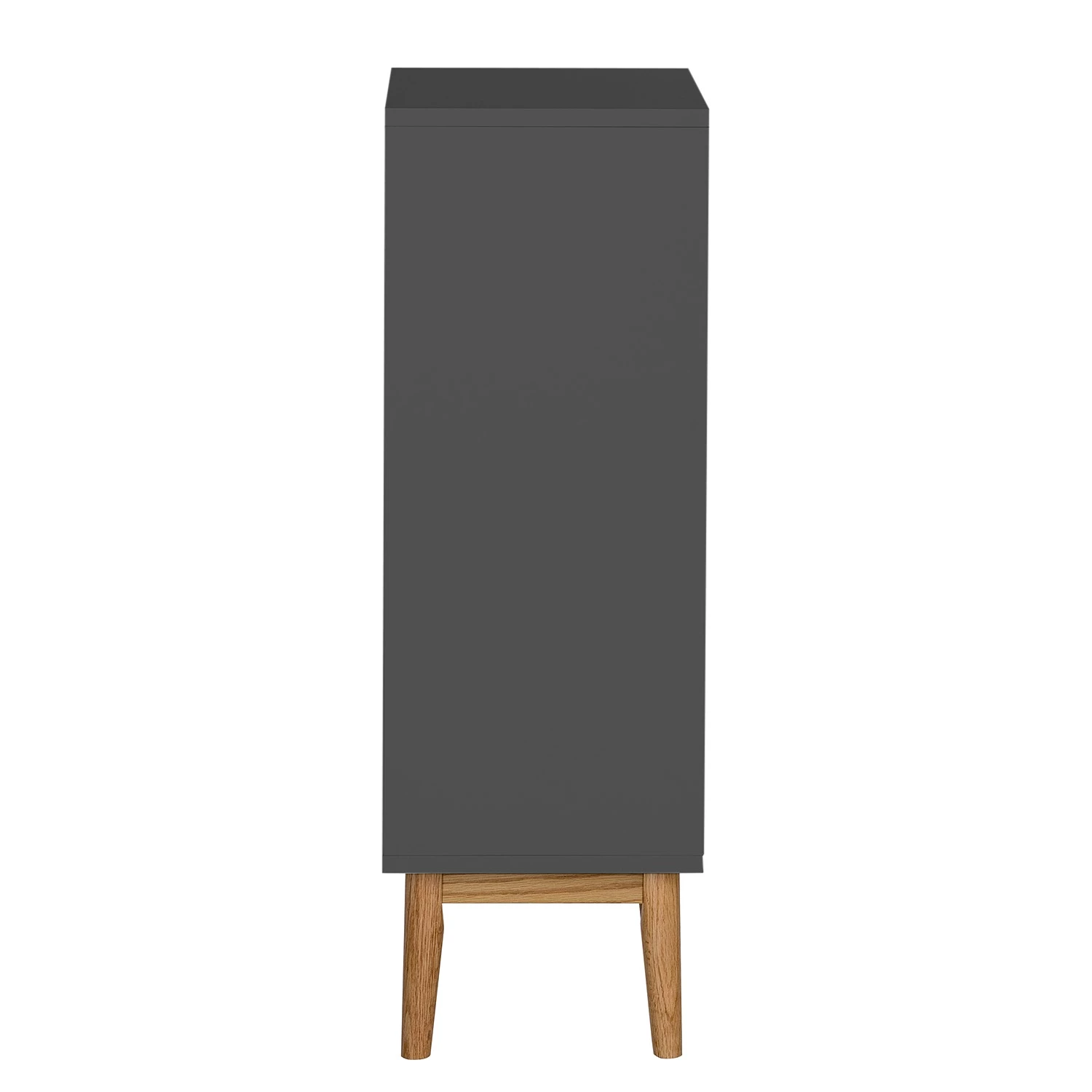 Mørteens Meuble bas Lindholm II - Partiellement en chêne massif - Gris mat 8 Mørteens Meuble bas Lindholm II - Partiellement en chêne massif - Gris mat – Image 6