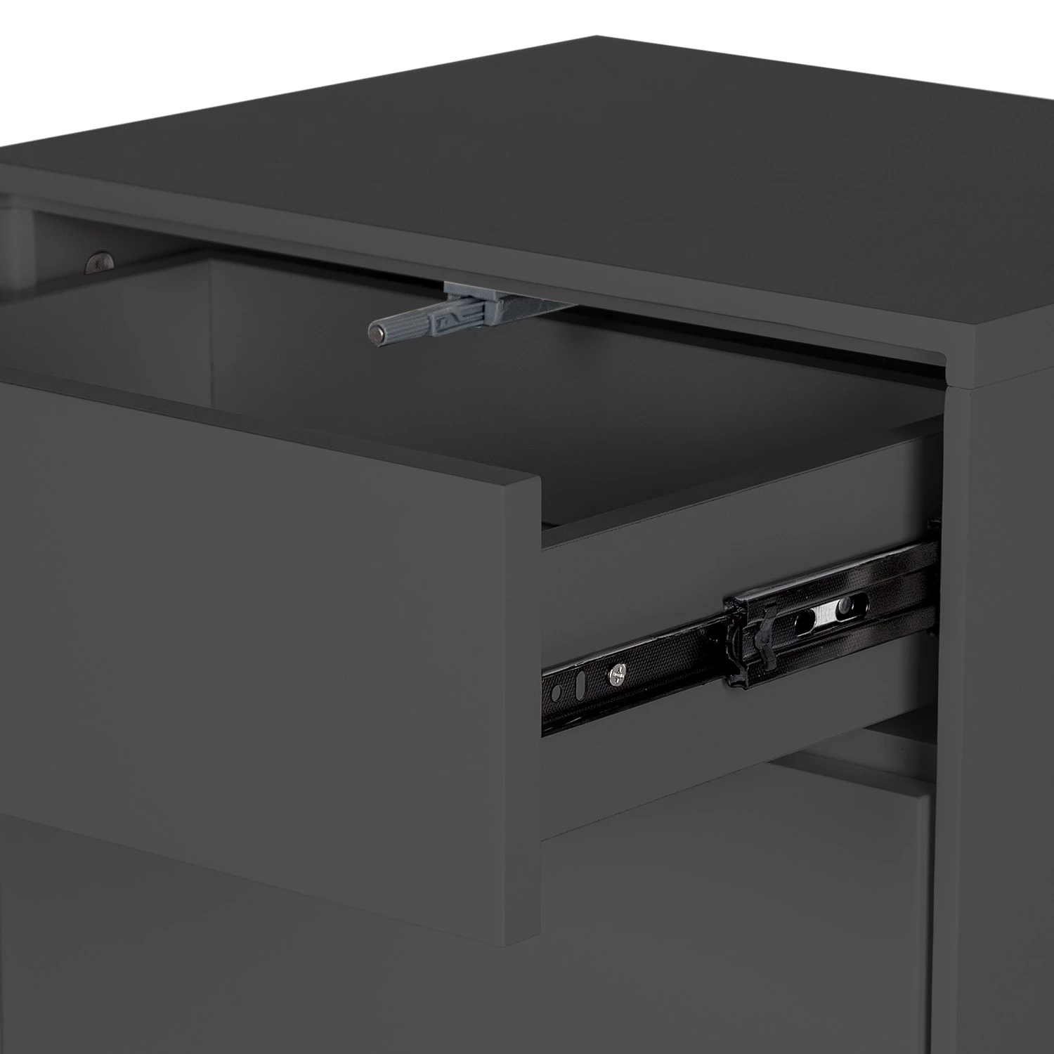 Mørteens Meuble bas Lindholm II - Partiellement en chêne massif - Gris mat 10 Mørteens Meuble bas Lindholm II - Partiellement en chêne massif - Gris mat – Image 8