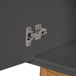 Mørteens Meuble bas Lindholm II - Partiellement en chêne massif - Gris mat 26 Mørteens Meuble bas Lindholm II - Partiellement en chêne massif - Gris mat -Meubles de salle de bain Soldes 2022 1000247246 211026 15565600076 DETAILS P000000001000247246