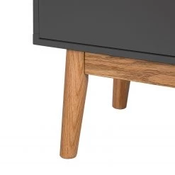 Mørteens Colonne de salle de bain Lindholm - Partiellement en chêne massif - Gris mat -Meubles de salle de bain Soldes 2022 1000247252 211026 155807000140 DETAILS P000000001000247252