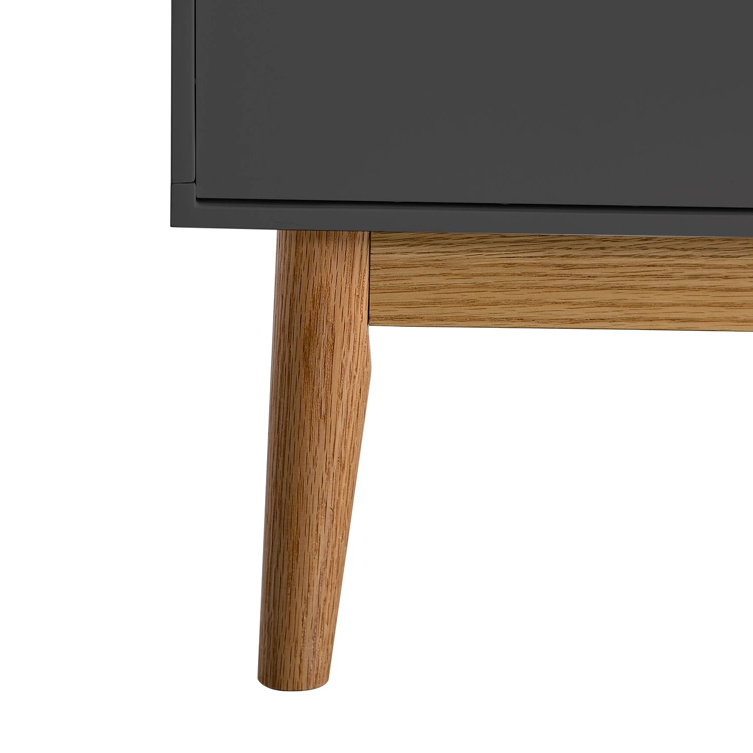Mørteens Meuble bas Lindholm I - Partiellement en chêne massif - Gris mat 13 Mørteens Meuble bas Lindholm I - Partiellement en chêne massif - Gris mat – Image 11