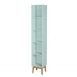 Mørteens Étagère Lindholm V - Partiellement en chêne massif - Menthe