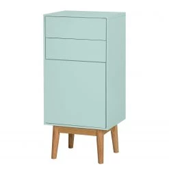 Mørteens Meuble bas Lindholm I - Partiellement en chêne massif - Menthe