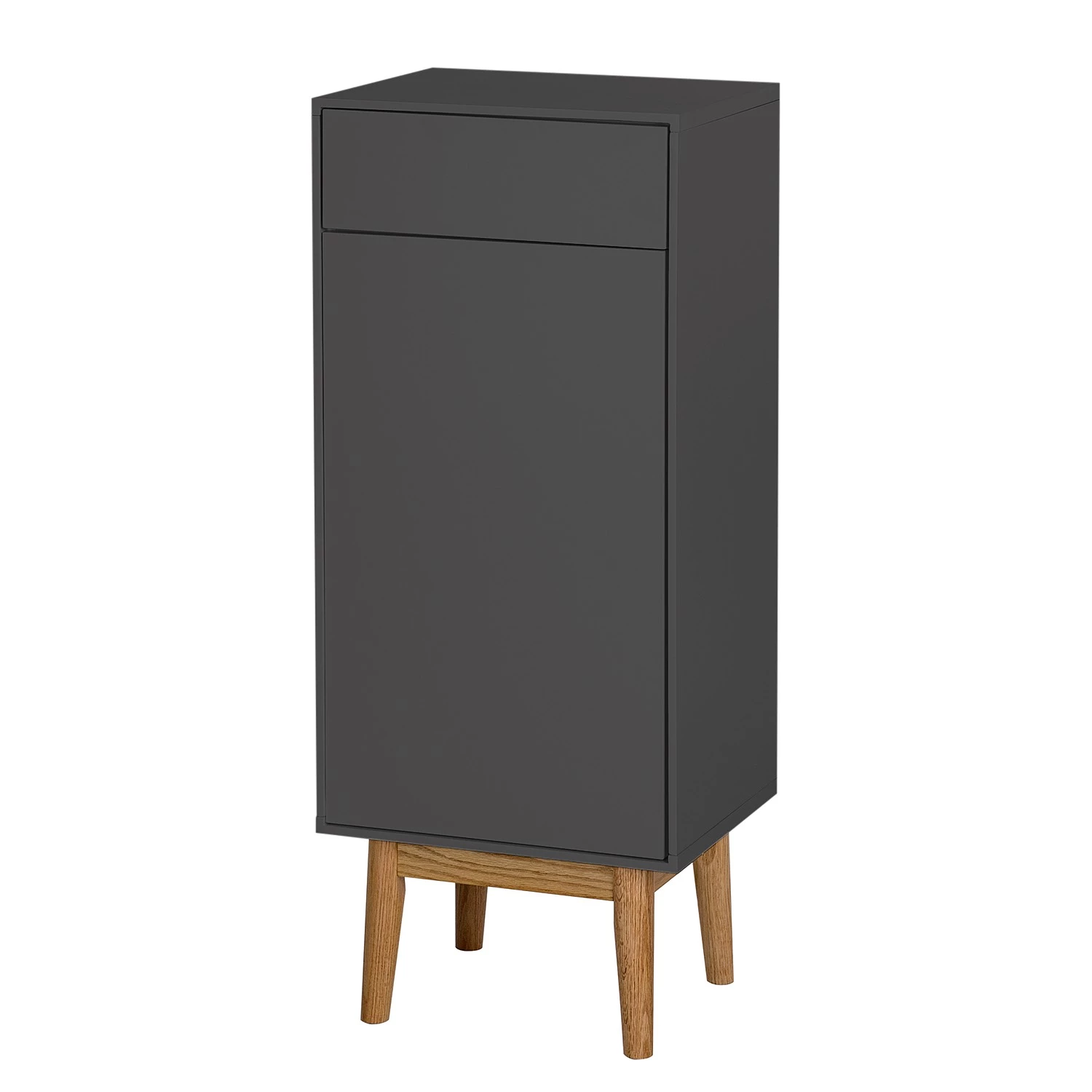 Mørteens Salle de bain Lindholm I (4 éléments) - Partiellement en chêne massif - Gris mat 7 Mørteens Salle de bain Lindholm I (4 éléments) - Partiellement en chêne massif - Gris mat – Image 5